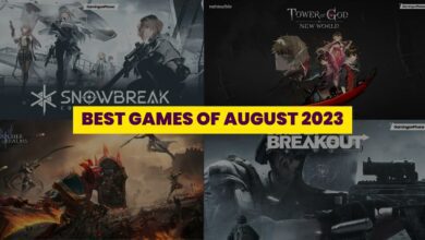 Best Mobile Games August 2023