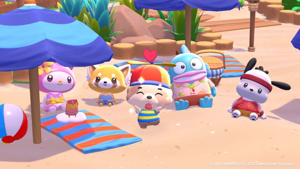Hello Kitty Island Adventure beach