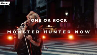 Monster Hunter Now and ONE OK ROCK collaboration cover